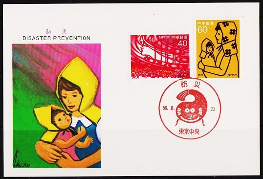 Japan. 1984 Plain Postcard. Fine Used