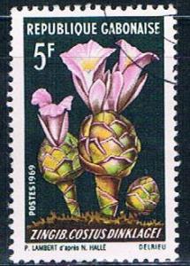 Gabon 246 Used African plant ur 1969 (G0322)+