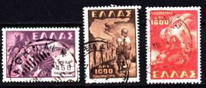 Greece 517-9 used set