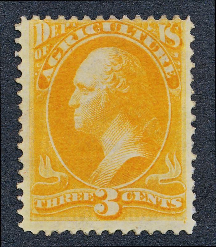 UNITED STATES O3 UNUSED, HINGED, AVG-FINE