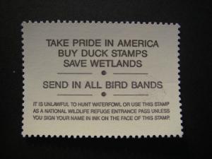 RW58, $15 King Eiders, MNH Single, Beautiful Stamp