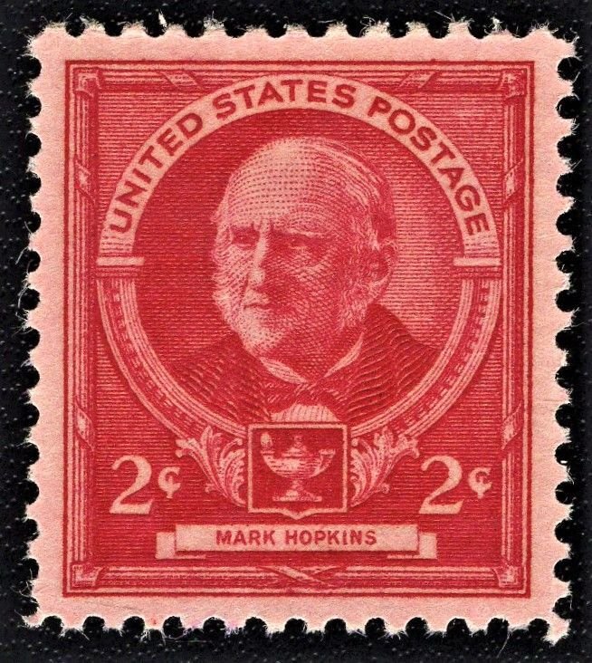 US 870 MNH 2 Cent Mark Hopkins American Educator