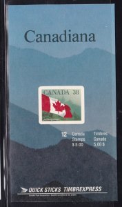 Canada Booklets 1191a and 1192a - Canadiana