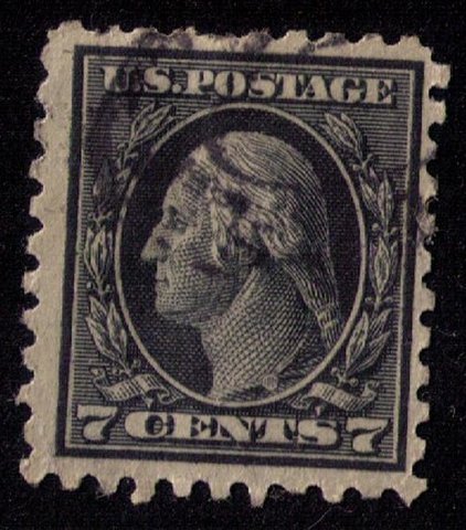 US Scott #469 USED 7c Black F-VF