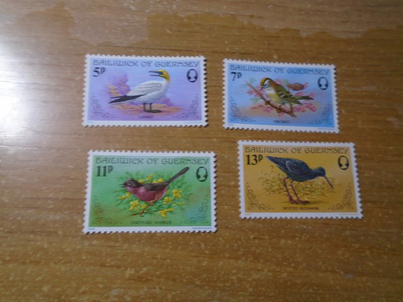 Guernsey  #  165-68  MNH