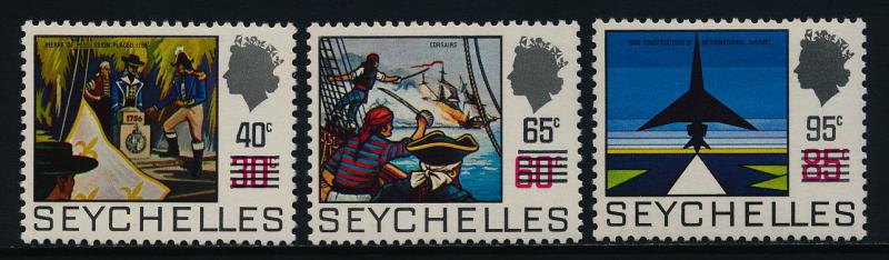 Seychelles 294-6 MNH Aircraft, Ships, Pirates, Stone of Possession