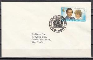 New Zealand, 29/DEC/81. Girl Guides Jamboree cancel on Envelope. ^