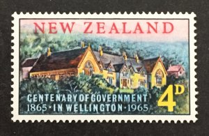 New Zealand 1965 #372, Wellington, MNH.