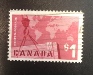 Canada # 411 Used