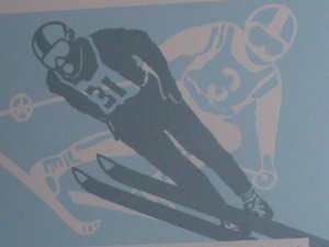 UPPER VOLTA-1975- WINTER OLYMPIC GAMES INNSBRUCK'76- CTO S/S VERY FINE