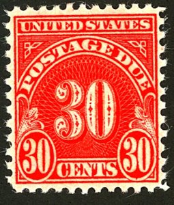 U.S. #J85 MINT OG NH