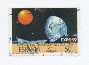 Spain 1987  Scott 2541 used - 50p, EXPO' 92 Seville 