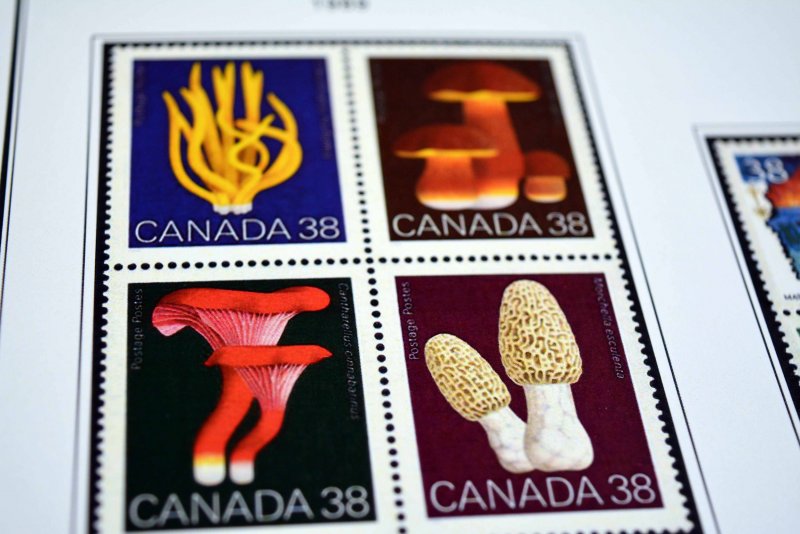 COLOR PRINTED CANADA 1851-2010 STAMP ALBUM PAGES (376 illustrated pages)