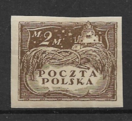 1919 Poland 90 2m Agriculture MHR