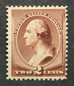 MOMEN: US STAMPS #210 MINT OG NH LOT #32753