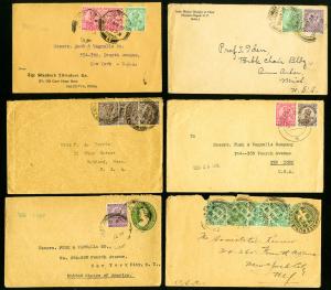 India Lot of 6 Old Early Covers In Clean Condition