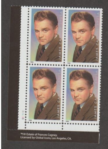 U.S. Scott #3329 Legends of Hollywood Stamps - Mint NH Plate Block of 4