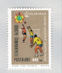 Turkey 1702 Unused Volleyball 1 1966 (BP67618)