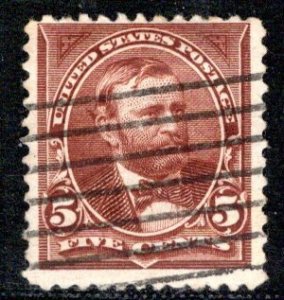 United States Scott # 255, used