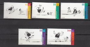 J30344,  2003 germany set mnh #b922a-e cartoons