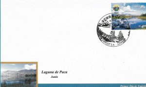 PERU Year 2004 FDC LAGUNA DE PACA  LAKE NATURE TOURISM FIRST DAY COVER