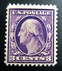 US 1910  3¢ Washington Stamp #376 MNH CV $40 