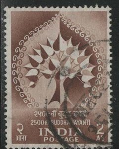 India Scott # 272, used