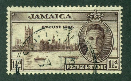 Jamaica 1946 #136 U SCV (2020) = $0.25