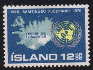 Iceland 427 United Nations 1970