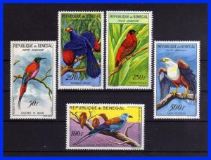 1960 - Senegal - Scott n C 26 / C 30 - MNH - SE- 245