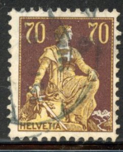 Switzerland # 141, Used. CV $ 27.50