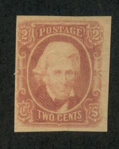 U.S. -  Confederate States - 8 - Very Fine - Hinged