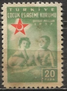 Turkey 1957: Sc. # RA215 Used Single Stamp