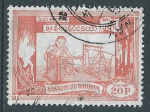 Burma, Sc #145, 20p Used