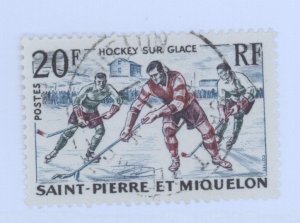 St. Pierre & Miquelon, Scott #358, Used,SOTN