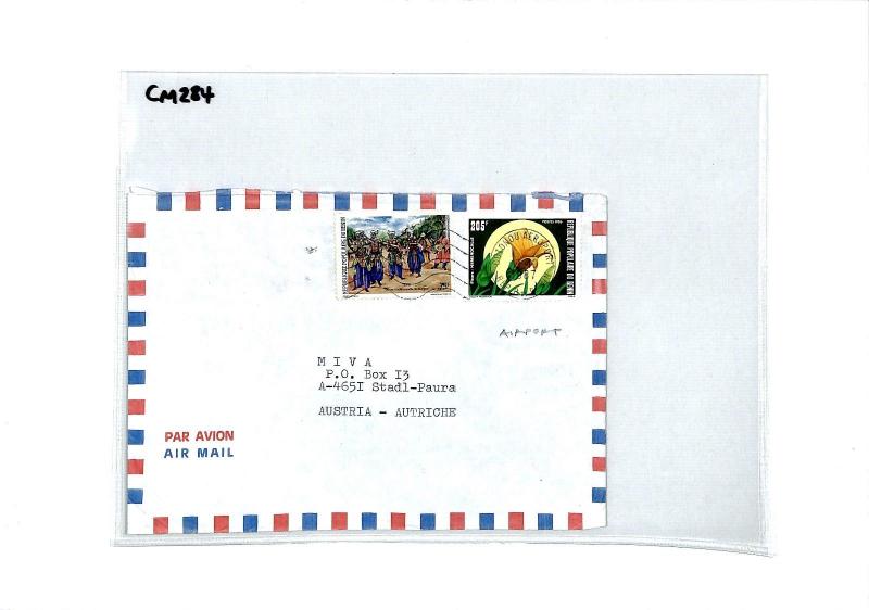 CM284 *BENIN* Missionary Air Mail MIVA Austria Cover