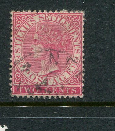 Straits Settlements #43 Used