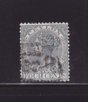 Ceylon 64 U Queen Victoria