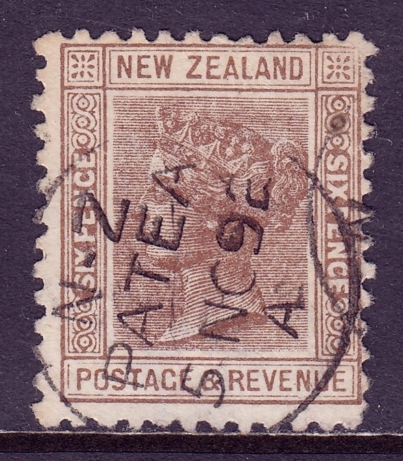 New Zealand - Scott #65 - Used - Pencil on reverse - SCV $8.00