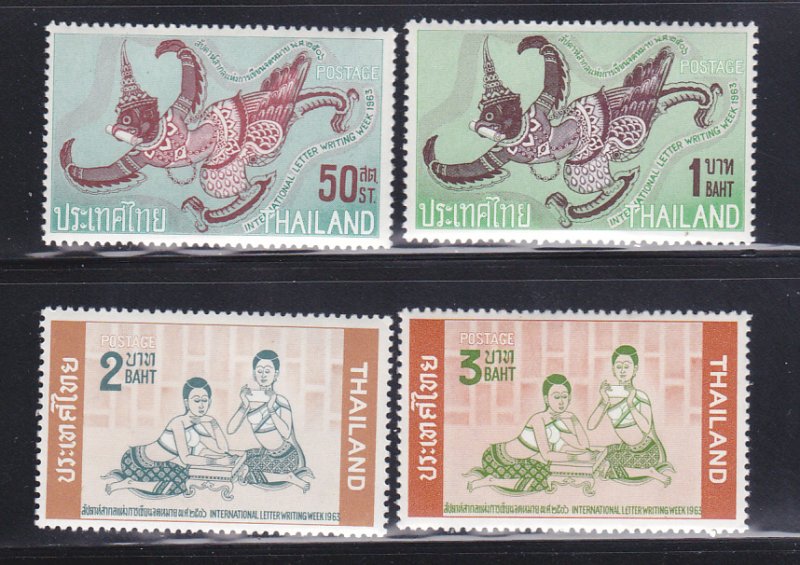 Thailand 414-417 Set MN Letter Writing Week (C)