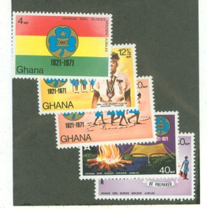 Ghana #421-5 Mint (NH)