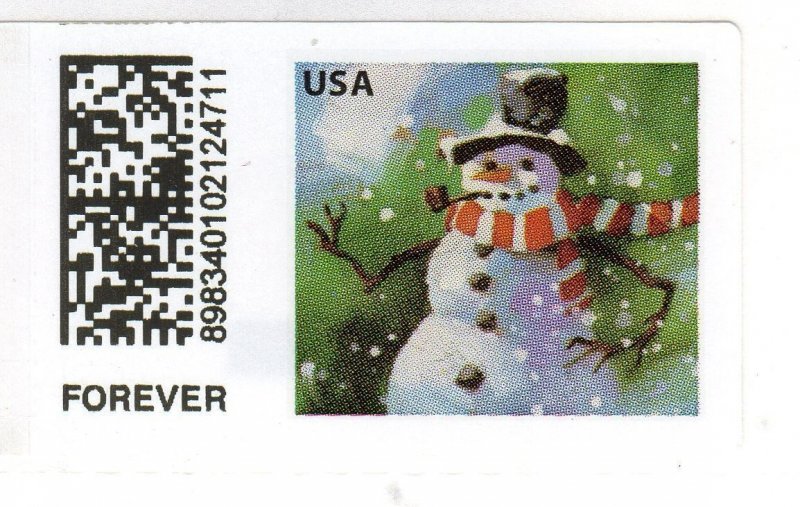US 2023 Snowman ATM Computer Vended Postage CVP113 Single MNH