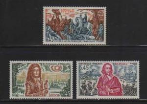 France MNH sc# 1286-1288 Horse 08CV $1.50