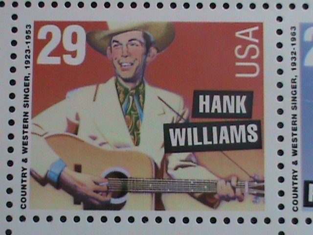 ​UNITED STATES-1993 SC#2771-4  AMERICAN MUSICIANS -MNH FULL SHEET VERY FINE