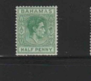 BAHAMAS #100 1938 1/2p KING GEORGE VI MINT VF LH O.G aa