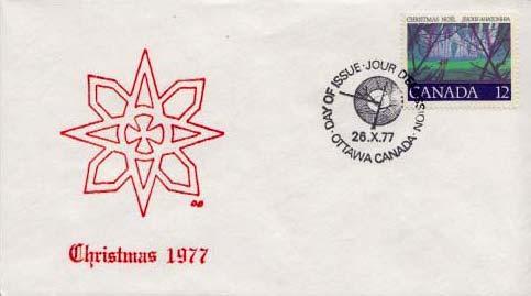 Canada, First Day Cover, Christmas