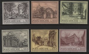 VATICAN CITY,  601-606 MNH SET