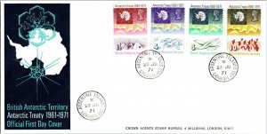 British Antarctic Territory, Worldwide First Day Cover, Birds, Polar