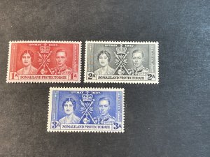 SOMALILAND PROTECTORATE # 81-83--MINT NEVER/HINGED---COMPLETE SET---1937