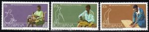 Botswana - 1981 Year of the Disabled Set MNH** SG 486-488